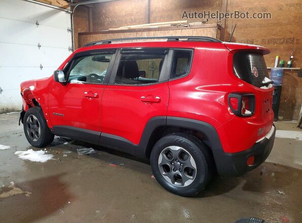 ZACCJBAB8JPH43782 2018 JEEP RENEGADE Red Trasero izquierdo
