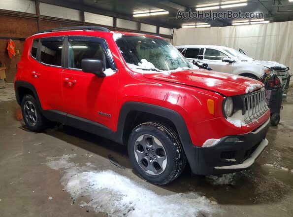 ZACCJBAB8JPH43782 2018 JEEP RENEGADE Red Delantero derecho