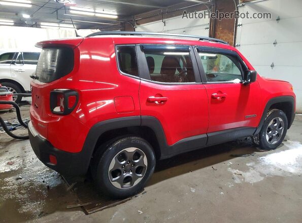 ZACCJBAB8JPH43782 2018 JEEP RENEGADE Red Trasero derecho