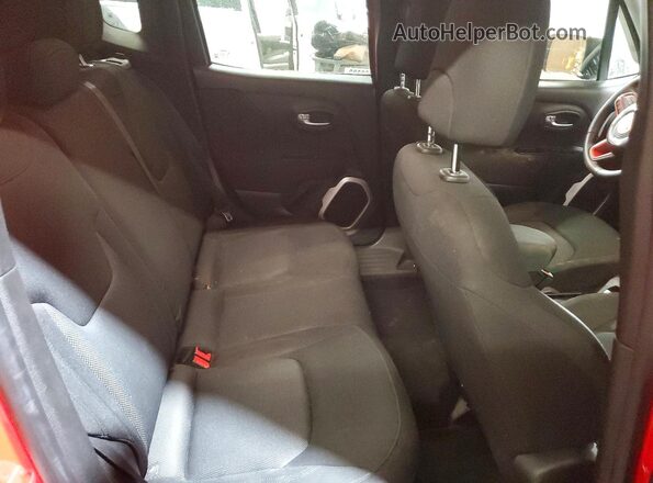 ZACCJBAB8JPH43782 2018 JEEP RENEGADE Red Vista interior trasera