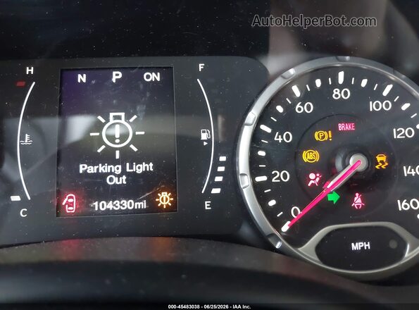 ZACCJBAB8JPH44382 2018 JEEP RENEGADE Gray Հետևի նստատեղերի տեսք