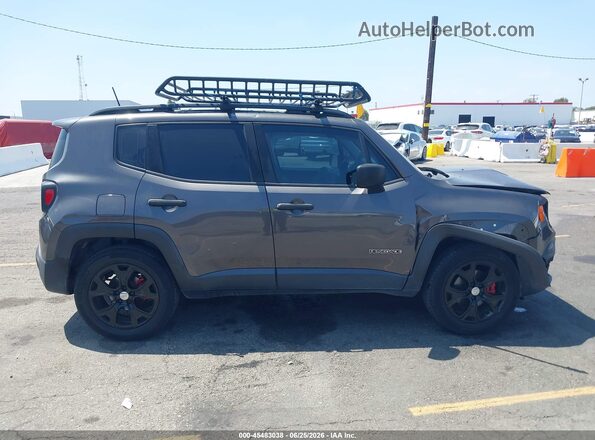 ZACCJBAB8JPH44382 2018 JEEP RENEGADE Gray Սալոնի հետևի տեսք