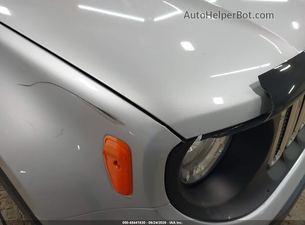 ZACCJBAB8JPH67970 2018 JEEP RENEGADE Silver Դիմացի տեսք