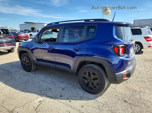 ZACCJBAB8JPJ02239 2018 JEEP RENEGADE Blue Trasero izquierdo