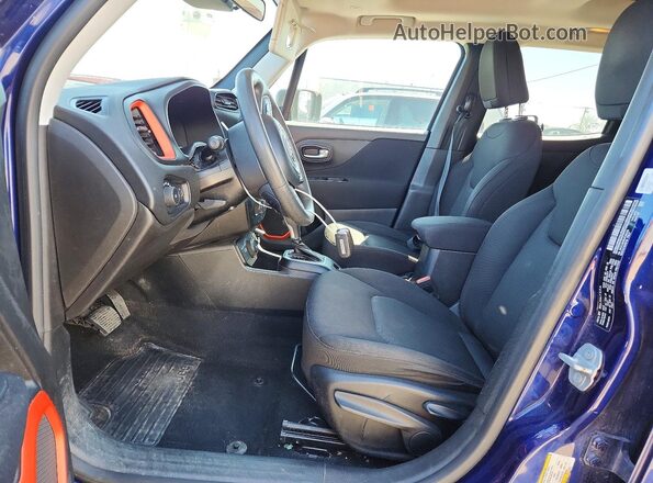 ZACCJBAB8JPJ02239 2018 JEEP RENEGADE Blue Vista interior delantera