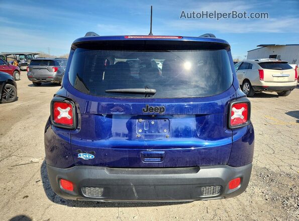 ZACCJBAB8JPJ02239 2018 JEEP RENEGADE Blue Vista trasera
