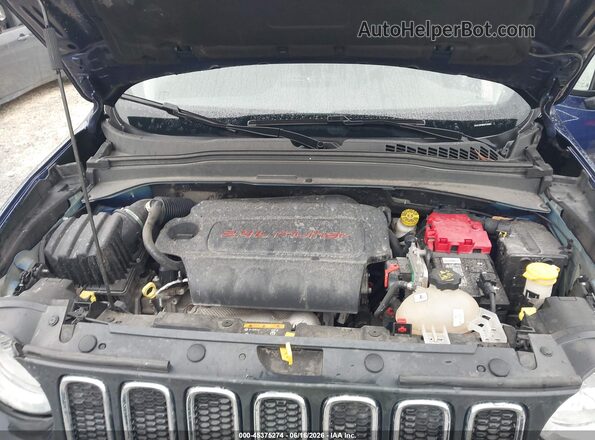 ZACCJBAB8JPJ56687 2018 JEEP RENEGADE Dark Blue Rear view