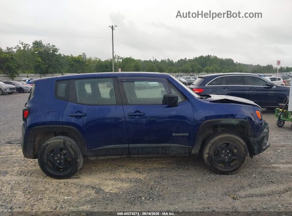 ZACCJBAB8JPJ56687 2018 JEEP RENEGADE Dark Blue Rear interior view