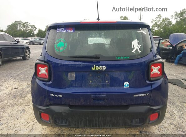 ZACCJBAB8JPJ56687 2018 JEEP RENEGADE Dark Blue 