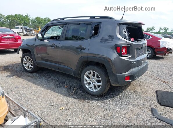ZACCJBAB9JPJ22337 2018 JEEP RENEGADE Серый Задняя левая четверть