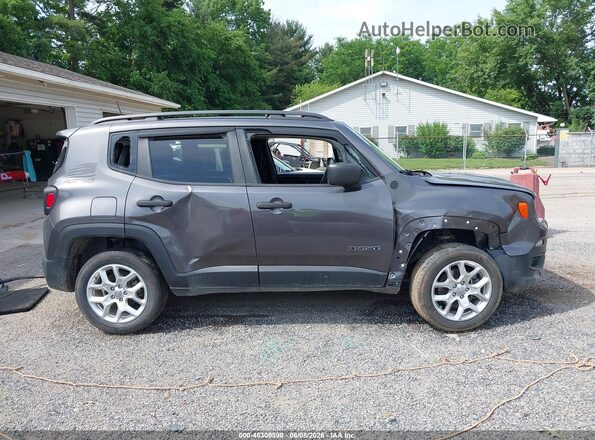 ZACCJBAB9JPJ22337 2018 JEEP RENEGADE Серый Панорамный вид салона 360°