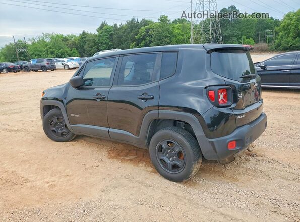 ZACCJBABXHPG04716 2017 JEEP RENEGADE Black Հետևի ձախ