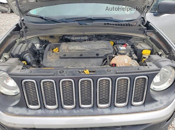 ZACCJBAH0HPF26399 2017 JEEP RENEGADE Серебряный Вид подкапотного пространства