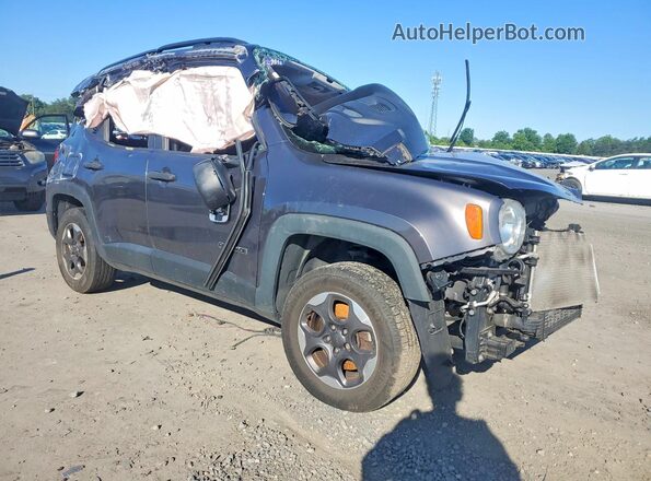 ZACCJBAH7JPH08364 2018 JEEP RENEGADE Gray 