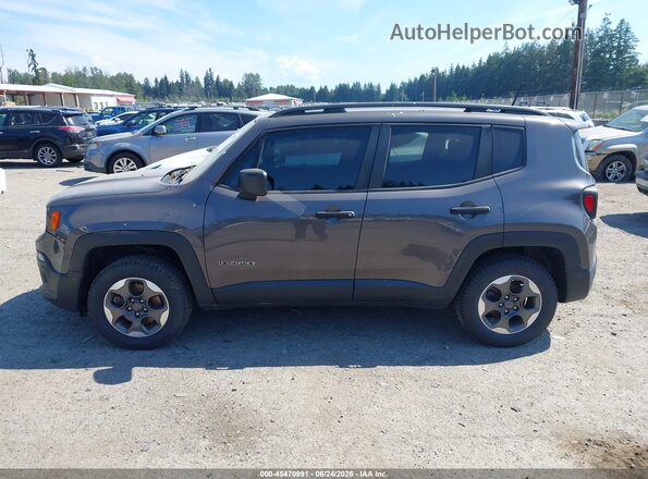 ZACCJBAH8JPH17641 2018 JEEP RENEGADE Gray 