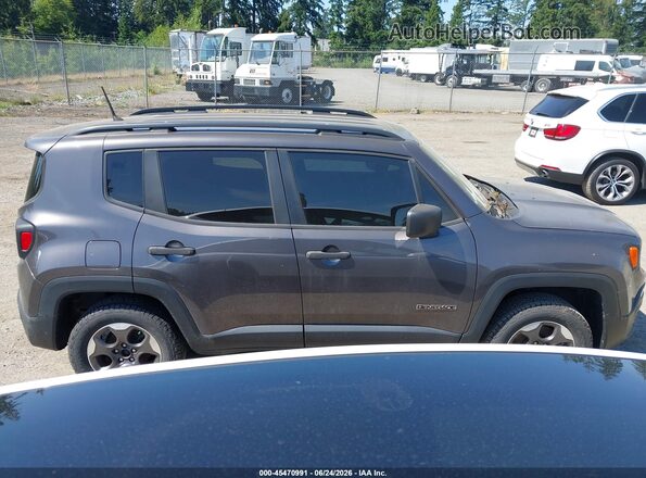 ZACCJBAH8JPH17641 2018 JEEP RENEGADE Gray სალონის 360-გრადუსიანი ხედი