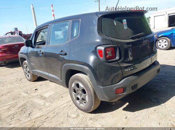 ZACCJBAT3GPC96974 2016 JEEP RENEGADE Black Задня ліва чверть