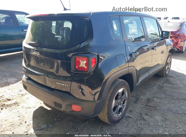 ZACCJBAT3GPC96974 2016 JEEP RENEGADE Black Задня права чверть