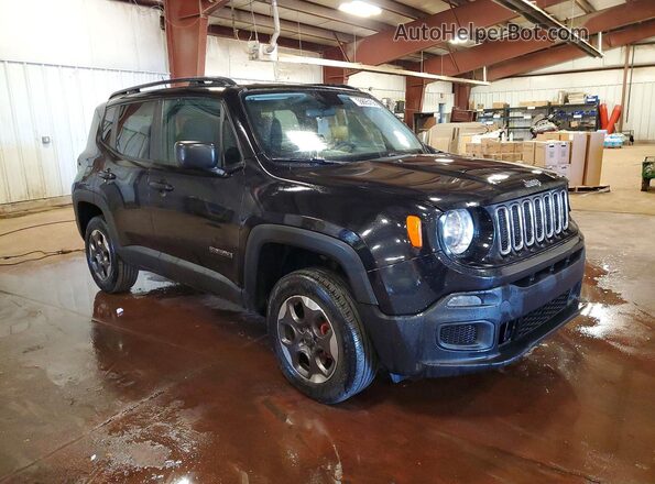 ZACCJBAT5GPE32635 2016 JEEP RENEGADE Black Առջևի աջ