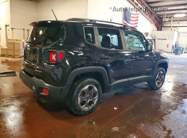 ZACCJBAT5GPE32635 2016 JEEP RENEGADE Black Հետևի աջ