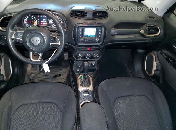 ZACCJBAT5GPE32635 2016 JEEP RENEGADE Black Առջևի վահանակի տեսք