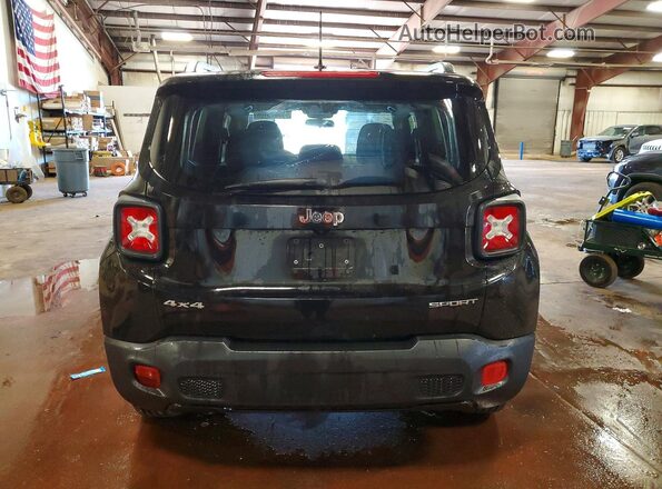 ZACCJBAT5GPE32635 2016 JEEP RENEGADE Black Հետևի տեսք
