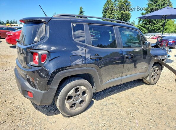 ZACCJBAT6GPD50980 2016 JEEP RENEGADE Black უკანა მარჯვენა
