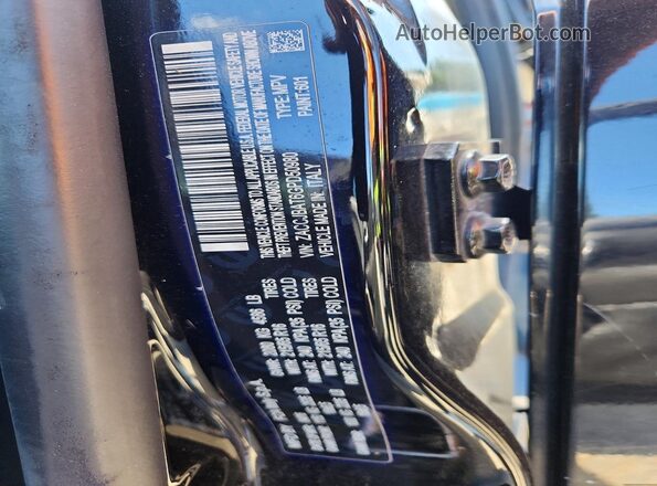 ZACCJBAT6GPD50980 2016 JEEP RENEGADE Black VIN კოდის სტიკერის ხედი