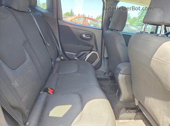 ZACCJBAT6GPD50980 2016 JEEP RENEGADE Black უკანა სალონის ხედი
