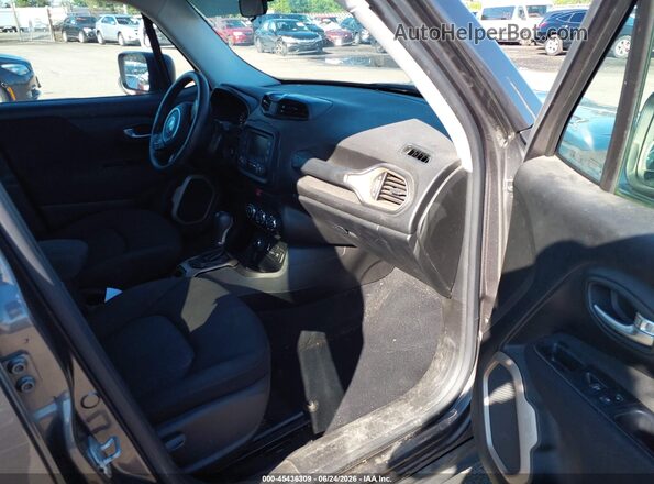 ZACCJBAT9GPD78952 2016 JEEP RENEGADE Серый Вид салона спереди