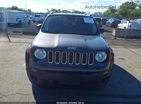 ZACCJBAT9GPD78952 2016 JEEP RENEGADE Серый Вид спереди