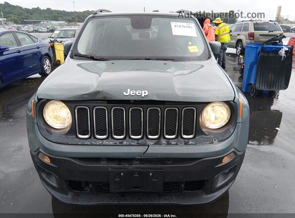 ZACCJBBB0HPF40569 2017 JEEP RENEGADE Синий Вид спереди