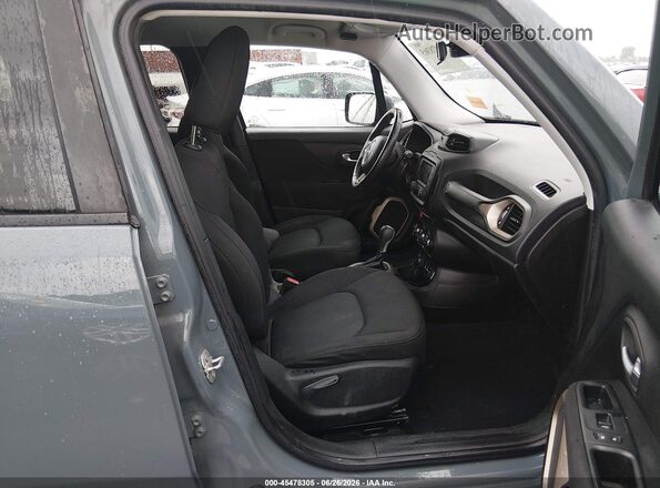 ZACCJBBB0HPF40569 2017 JEEP RENEGADE Синий Вид салона спереди