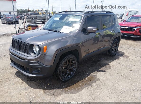 ZACCJBBB1JPH37580 2018 JEEP RENEGADE Gray Передня ліва чверть