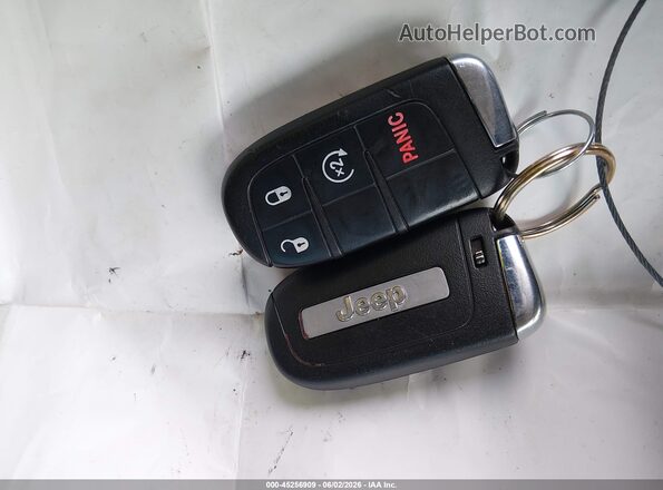 ZACCJBBB1JPH37580 2018 JEEP RENEGADE Gray Вид панелі приладів