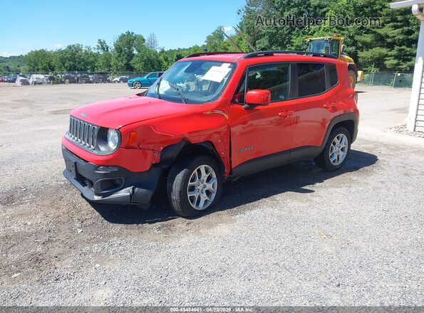 ZACCJBBB2HPF47636 2017 JEEP RENEGADE Orange წინა მარცხენა ხედი სამი მეოთხედიდან