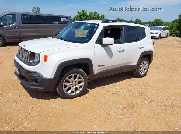 ZACCJBBB2JPJ14367 2018 JEEP RENEGADE Белый Передняя левая четверть