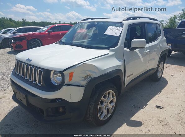 ZACCJBBB3HPE89052 2017 JEEP RENEGADE Белый Передняя левая четверть