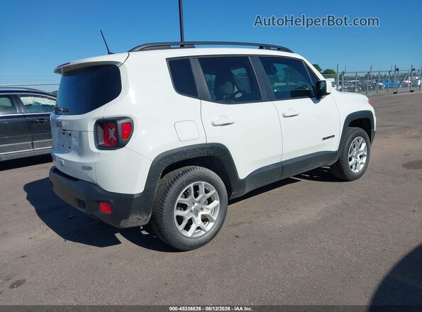 ZACCJBBB4JPH98308 2018 JEEP RENEGADE Белый Задняя правая четверть