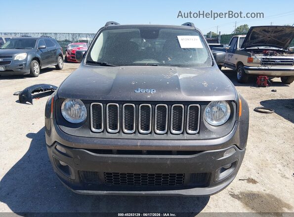 ZACCJBBB5HPE64041 2017 JEEP RENEGADE Gray Vista del cuadro de instrumentos