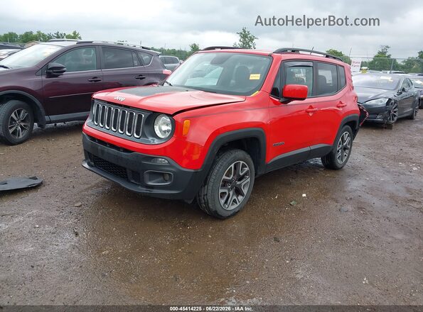 ZACCJBBB5HPF33004 2017 JEEP RENEGADE Red Front left