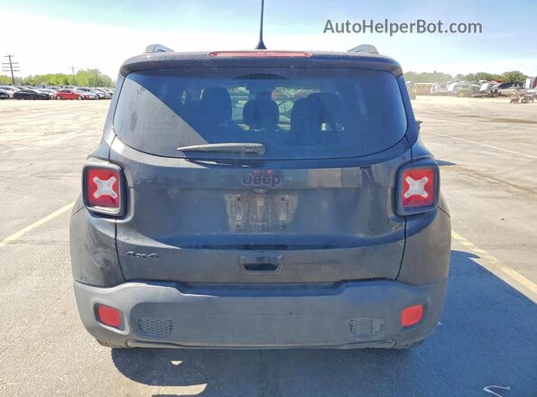 ZACCJBBB6JPH70736 2018 JEEP RENEGADE Black Widok z tyłu