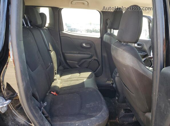 ZACCJBBB6JPH70736 2018 JEEP RENEGADE Black Widok wnętrza z tyłu