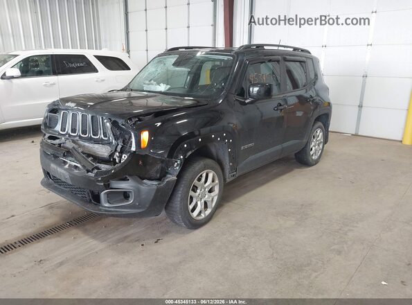 ZACCJBBB7HPF69065 2017 JEEP RENEGADE Черный Передняя левая четверть
