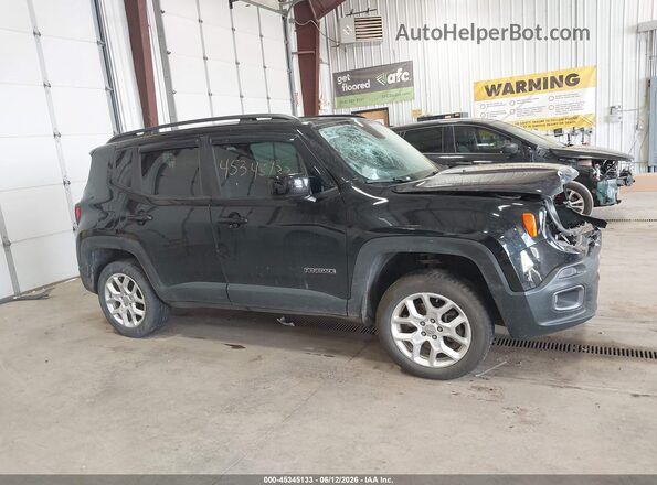 ZACCJBBB7HPF69065 2017 JEEP RENEGADE Черный Вид задней части салона