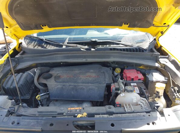 ZACCJBBB7JPH29516 2018 JEEP RENEGADE Yellow Rear view