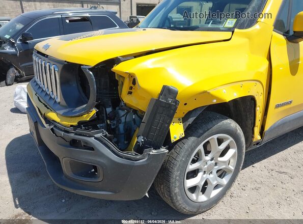 ZACCJBBB7JPH29516 2018 JEEP RENEGADE Yellow Front view