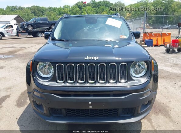 ZACCJBBB8HPE42020 2017 JEEP RENEGADE Black Սալոնի հետևի տեսք