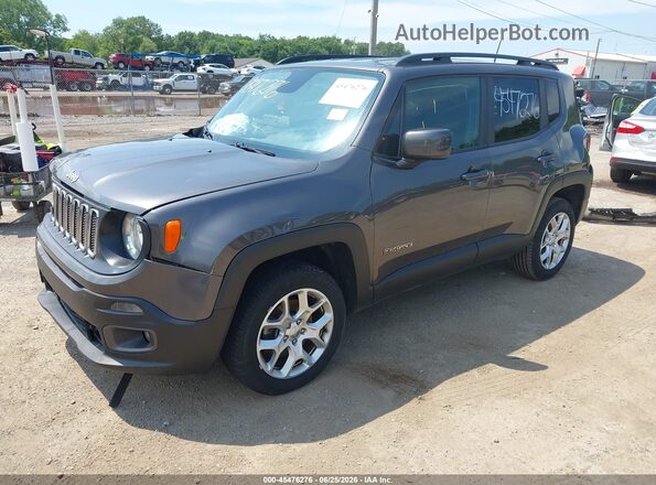 ZACCJBBB8JPJ44876 2018 JEEP RENEGADE Gray Առջևի ձախ երեք քառորդ տեսարան