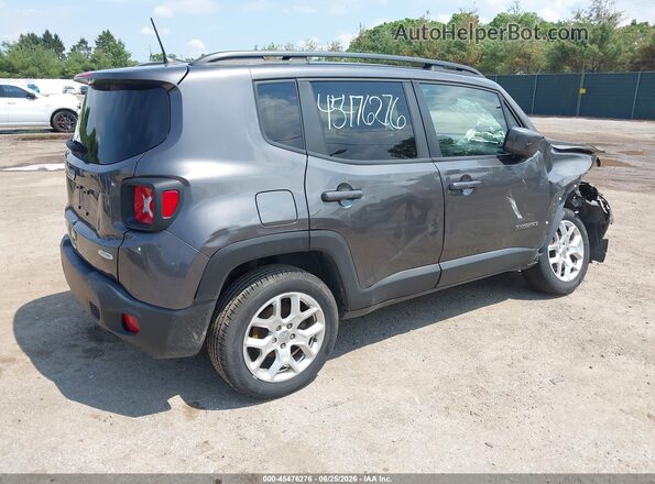 ZACCJBBB8JPJ44876 2018 JEEP RENEGADE Gray Հետևի աջ